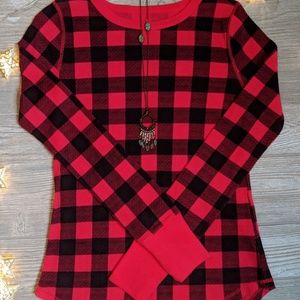 Kohl's SO Brand Long Sleeve Thermal Plaid
